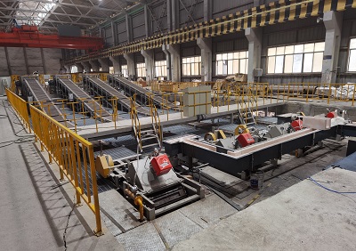 High-Efficiency Chain-Type Aluminum Ingot Casting Machine